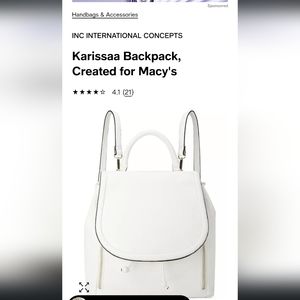 INC backpack new with tags in Beige.